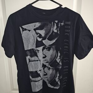 Vintage Black FLAGNORFAIL "Work Ethics Not Real" T-Shirt